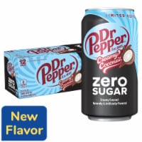 Dr Pepper Creamy Coconut Zero Sugar Soda - Outdoor Active Choice