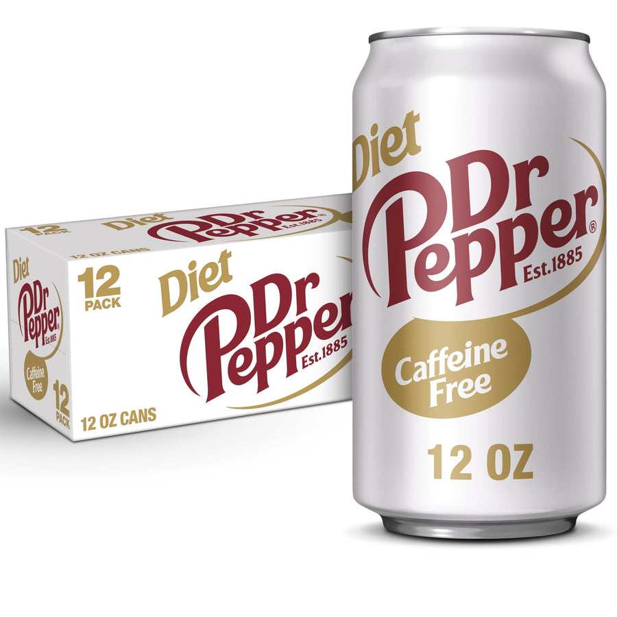 Caffeine Free Diet Dr Pepper Soda - Home Active Pack