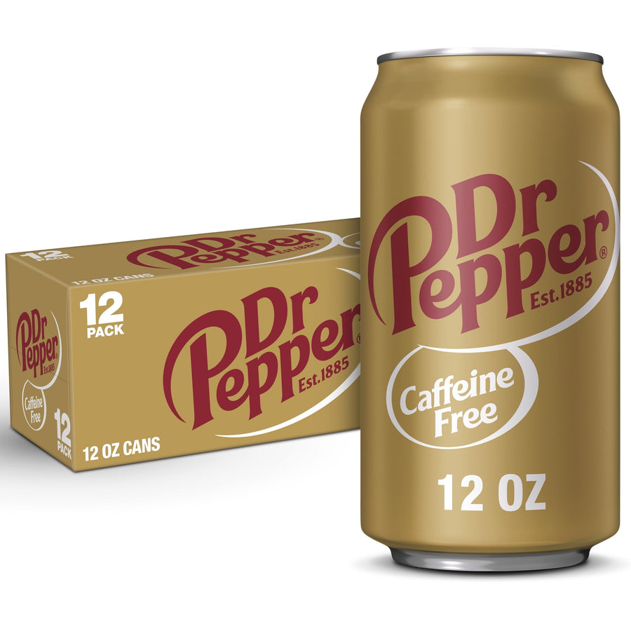 Dr Pepper Caffeine Free Soda - Easy Bottle Choice