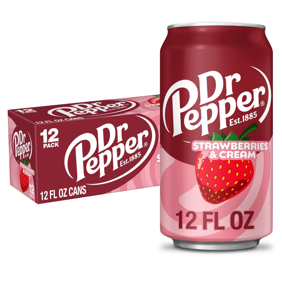 Dr Pepper Strawberries & Cream Soda - Travel Daily Pack