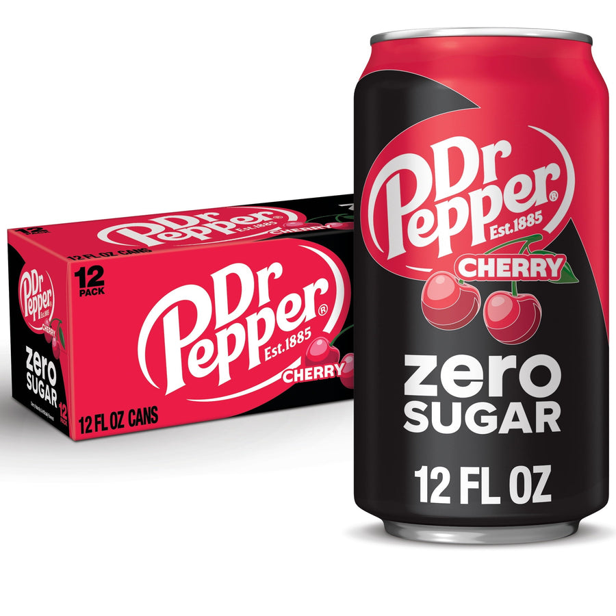 Dr Pepper Cherry Zero Sugar Soda - Fresh Home Carry
